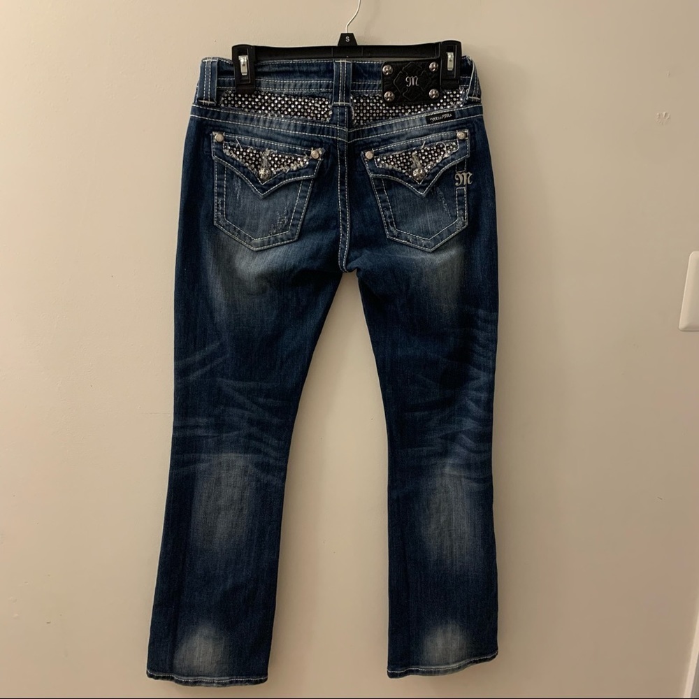Miss Me Easy Boot embellished‎ Jeans Size 26